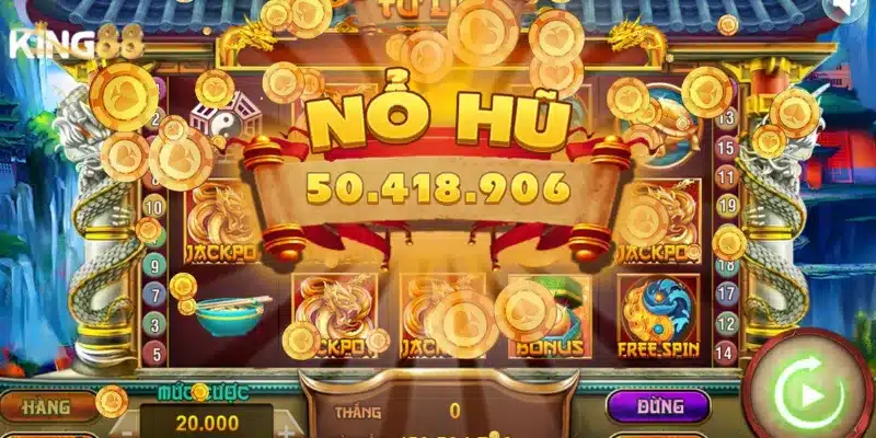 Nổ hũ King88 – Trải nghiệm slot quay hũ không giới hạn 1 Thông tin cơ bản về nổ hũ King88