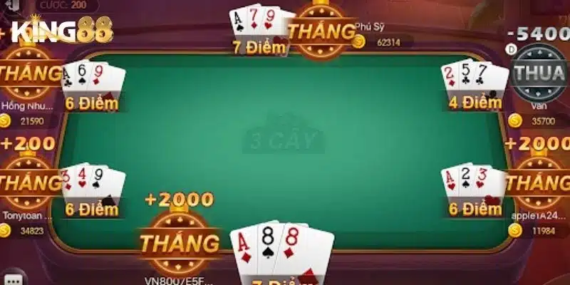 Bài 3 cây - Cách tính điểm nhanh và chính xác nhất 2 Tìm hiểu về trò chơi bài 3 cây